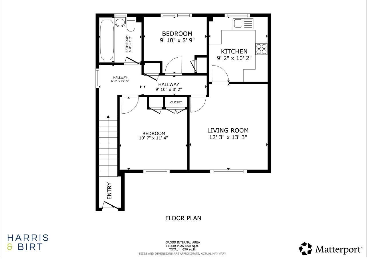 Floorplan for Westbourne Court, Penarth